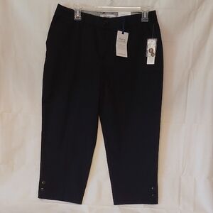 Croft & Barrow Black Slimming Pants